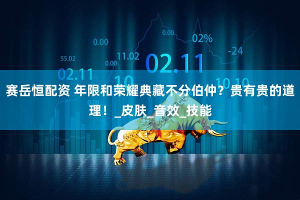 赛岳恒配资 年限和荣耀典藏不分伯仲？贵有贵的道理！_皮肤_音效_技能