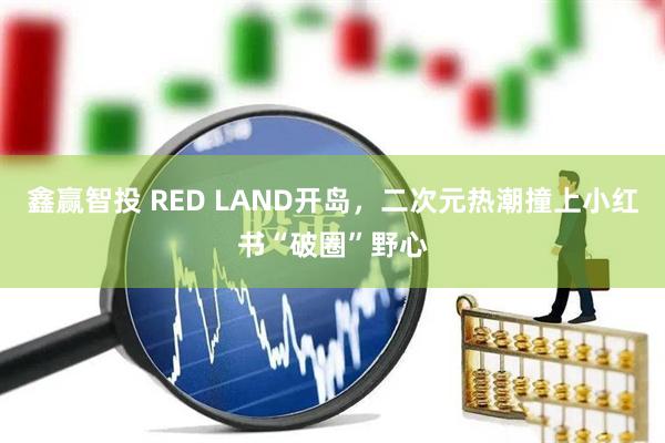 鑫赢智投 RED LAND开岛，二次元热潮撞上小红书“破圈”野心