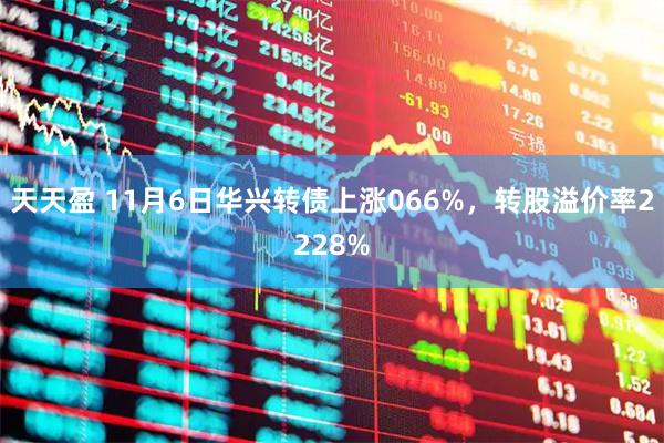 天天盈 11月6日华兴转债上涨066%，转股溢价率2228%